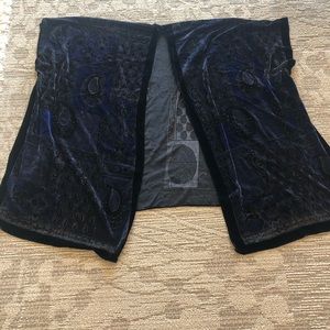 Free People Velvet Kimono